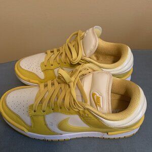 Nike Dunk low yellow/white tennis